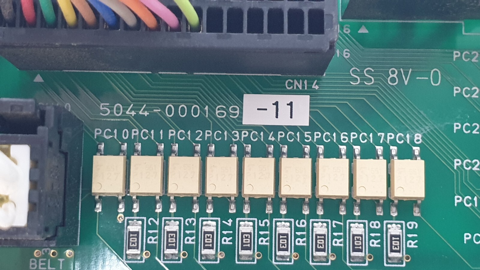 TEL Tokyo Electron Board, CONN ARM Z #02 TOB1068 XPC-T0068A-11, 5044-000169-11