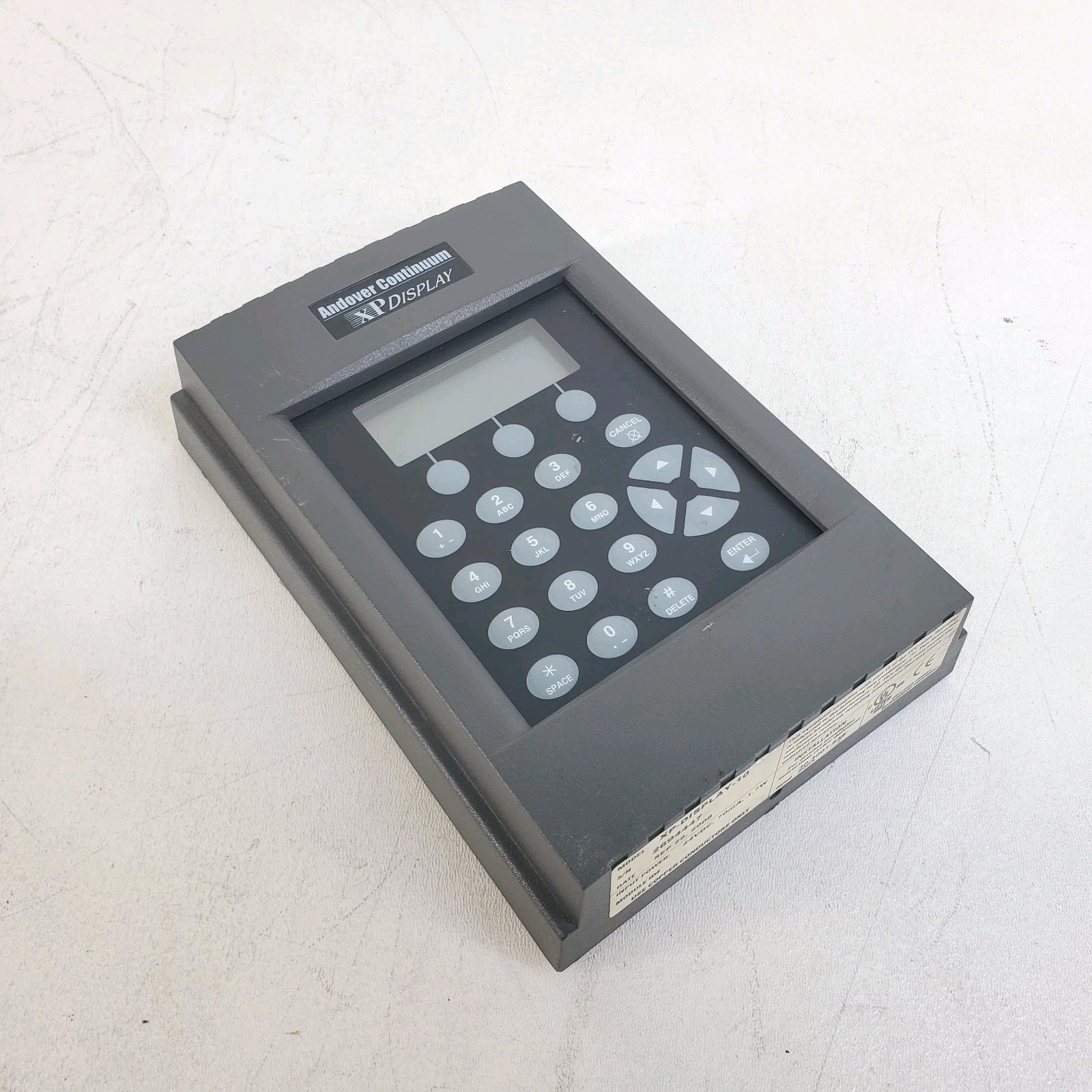 Andover Continuum XP-DISPLAY-10 Operator Interface Display XPDisplay