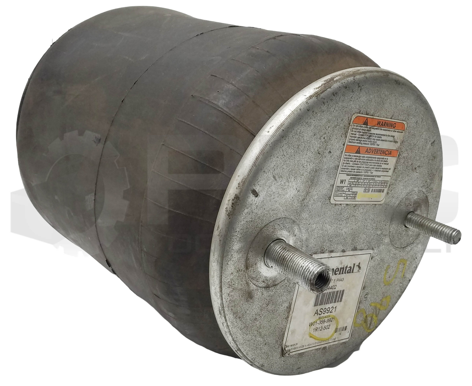 CONTINENTAL CONTITECH AS9921 AIR SPRING, 64402, W01-358-9921