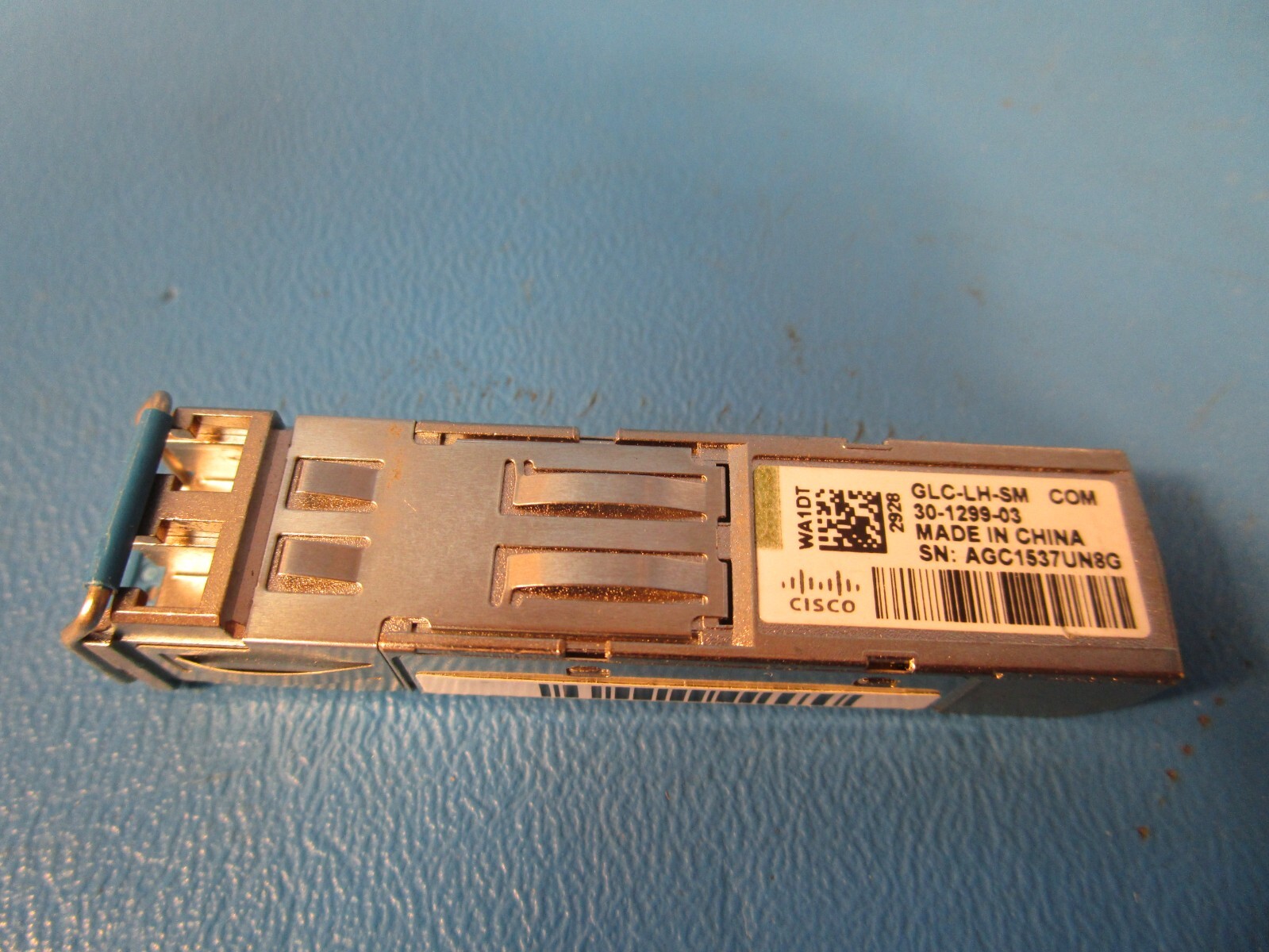 CISCO 30-1299-03, GLC-LH-SM 1 Transceiver Module, 1000BASE-LX/LH SFP