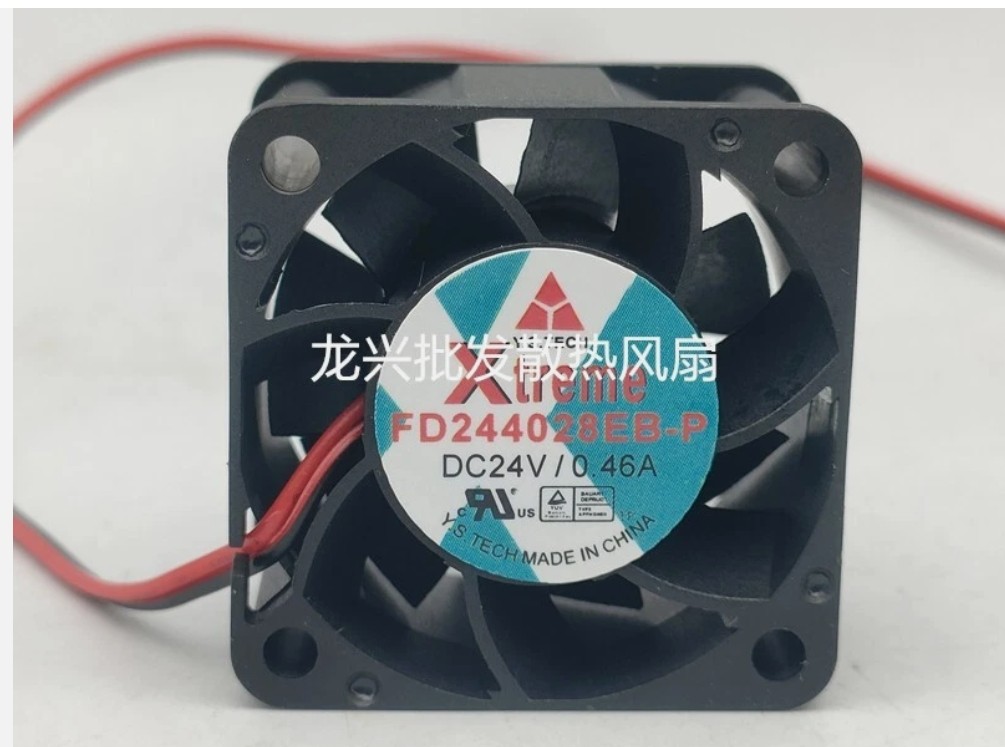 1 pcs Y.S.TECH Xtreme Fan FD244028EB-P 24V 0.46A 4028 4CM 2 wire cooling fan