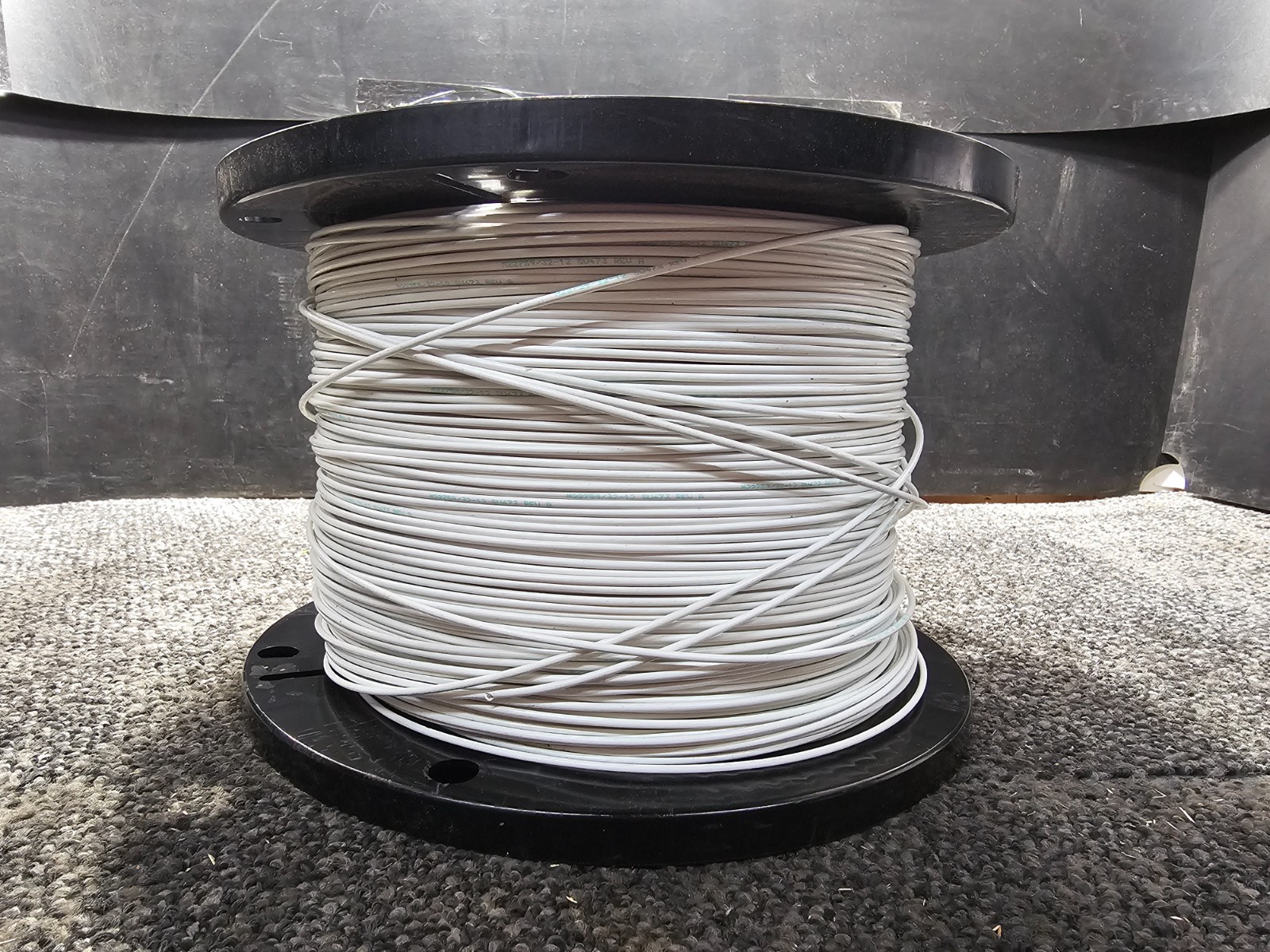 TE M22759/32-12 2000 ft.Tin Plated Copper, Cross Linked ETFE Jacketed Wire White