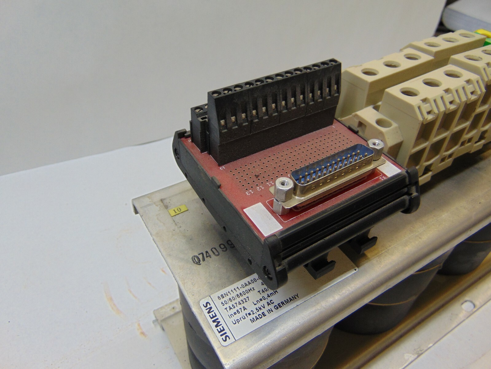 SIEMENS TRANSFORMER TA574327 6SN 1111-01100-0CA0 4EV300-0AB