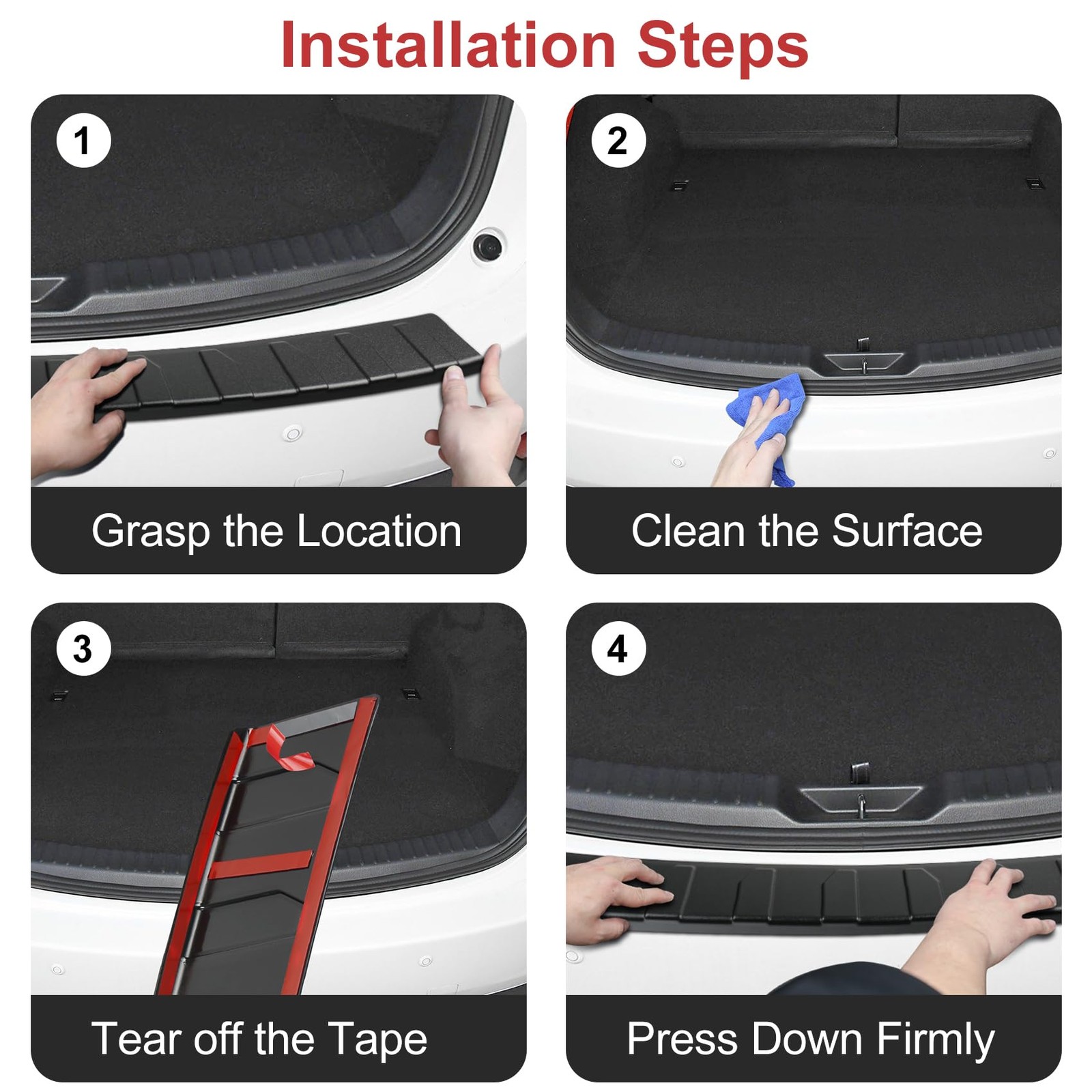 Rear Bumper Protector for Mazda 2017-2025 2026 CX5 CX-5 Car Accessories ABS P…