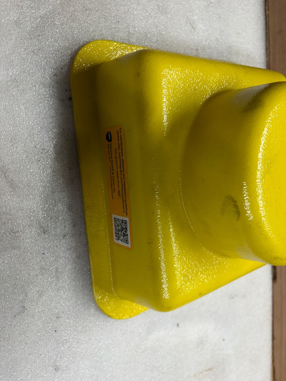 Machine Guard & Cover Co. Part no. 4BDSC211HYE flanged Saftey cover
