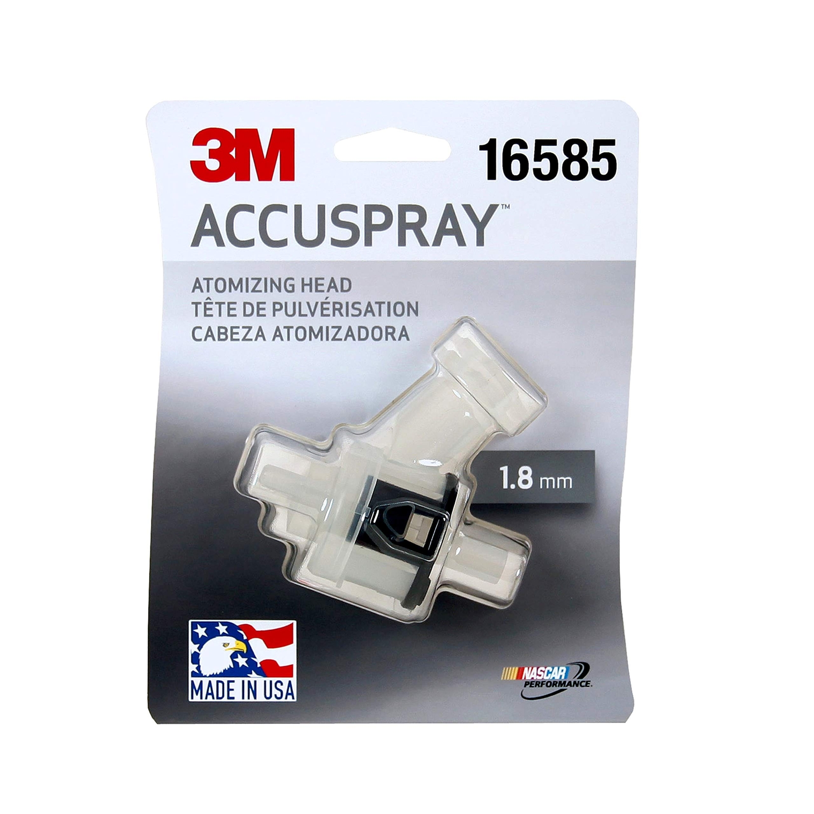 3M Accuspray Atomizing Head 16585 Clear 1.8 mm