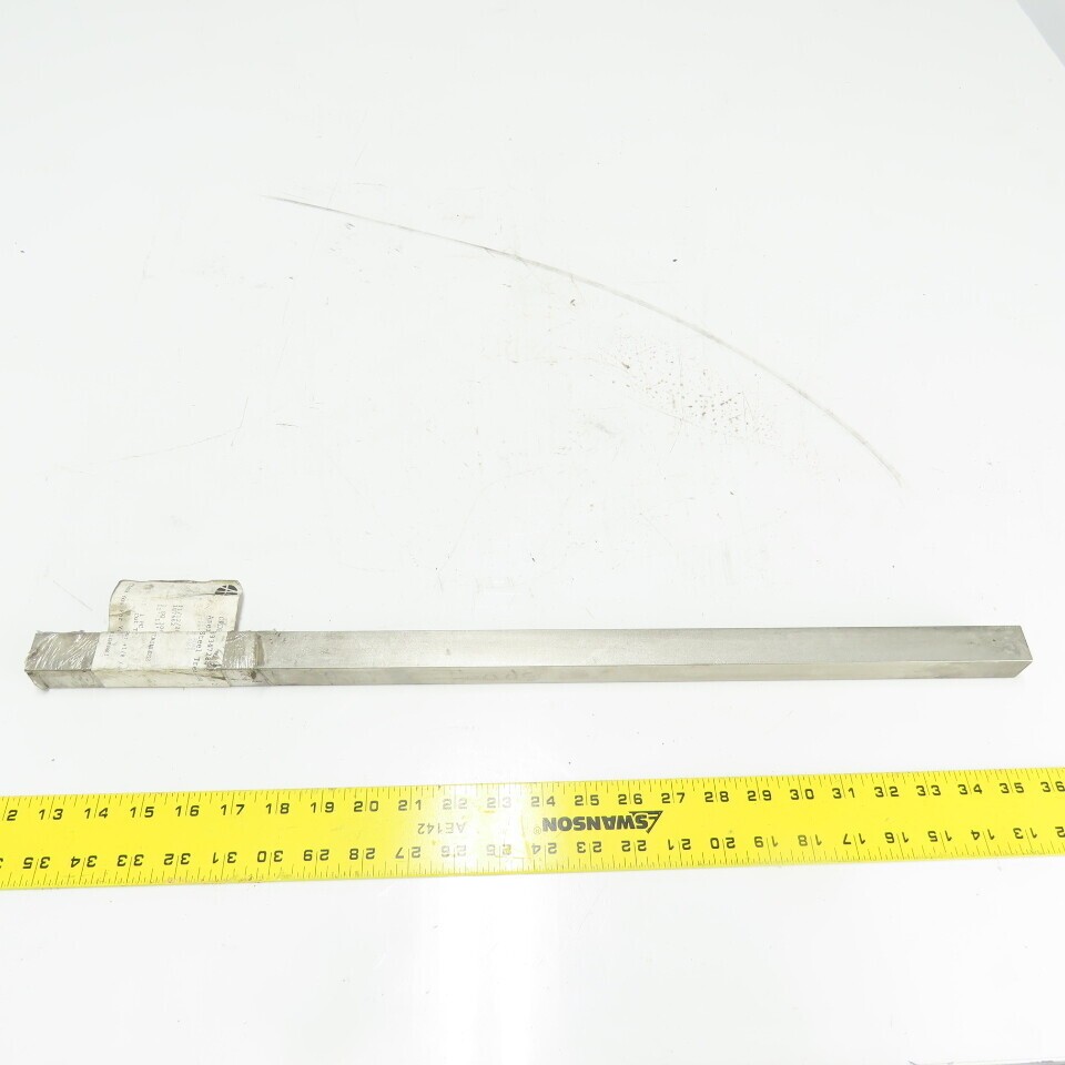 1″ x 1″ x 24″ OAL 304/304L Stainless Flat Bar Stock