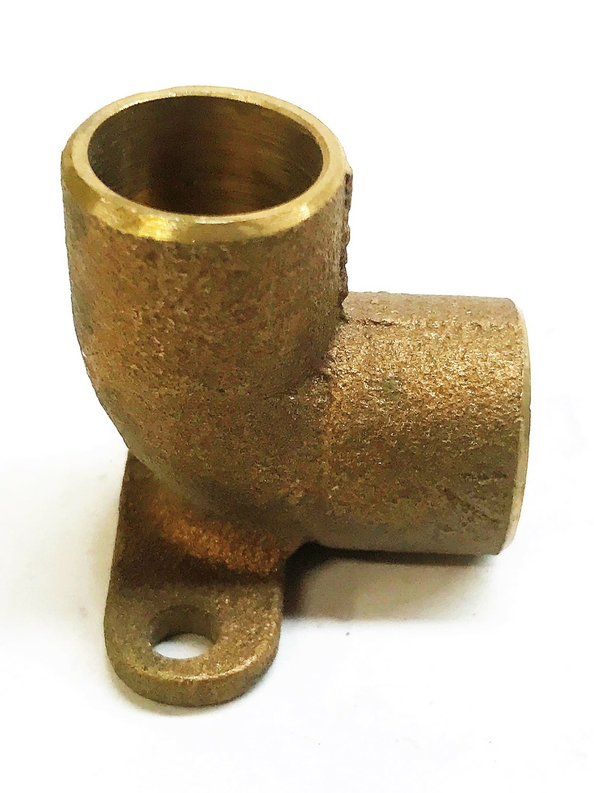 Unbranded Bronze 1/2″ Sweat x 1/2″ Sweat 90 Degree Drop Ear Elbow [Lot of 4] NOS