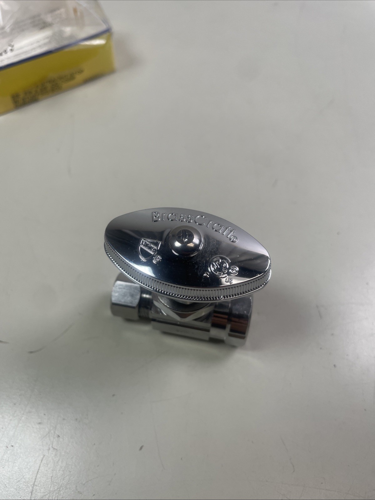 BrassCraft TR10 C Ball Handle Supply Stop Valve 3/8 FIP x OD Compression