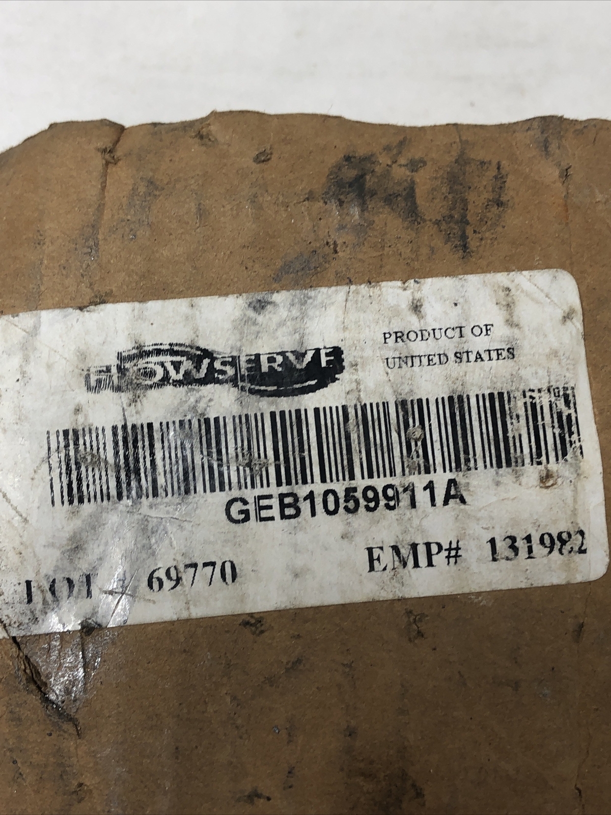 Flowserve GEB1059911A Gland for Goulds Pumps