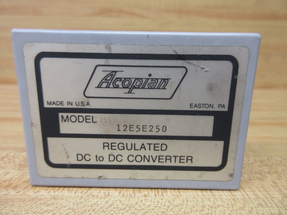Acopian 12E5E250 DC/DC Converter