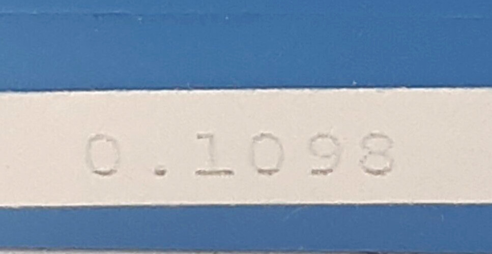 Deltronic 0.1098 Class X Plus Pin Gage – Lot of 6