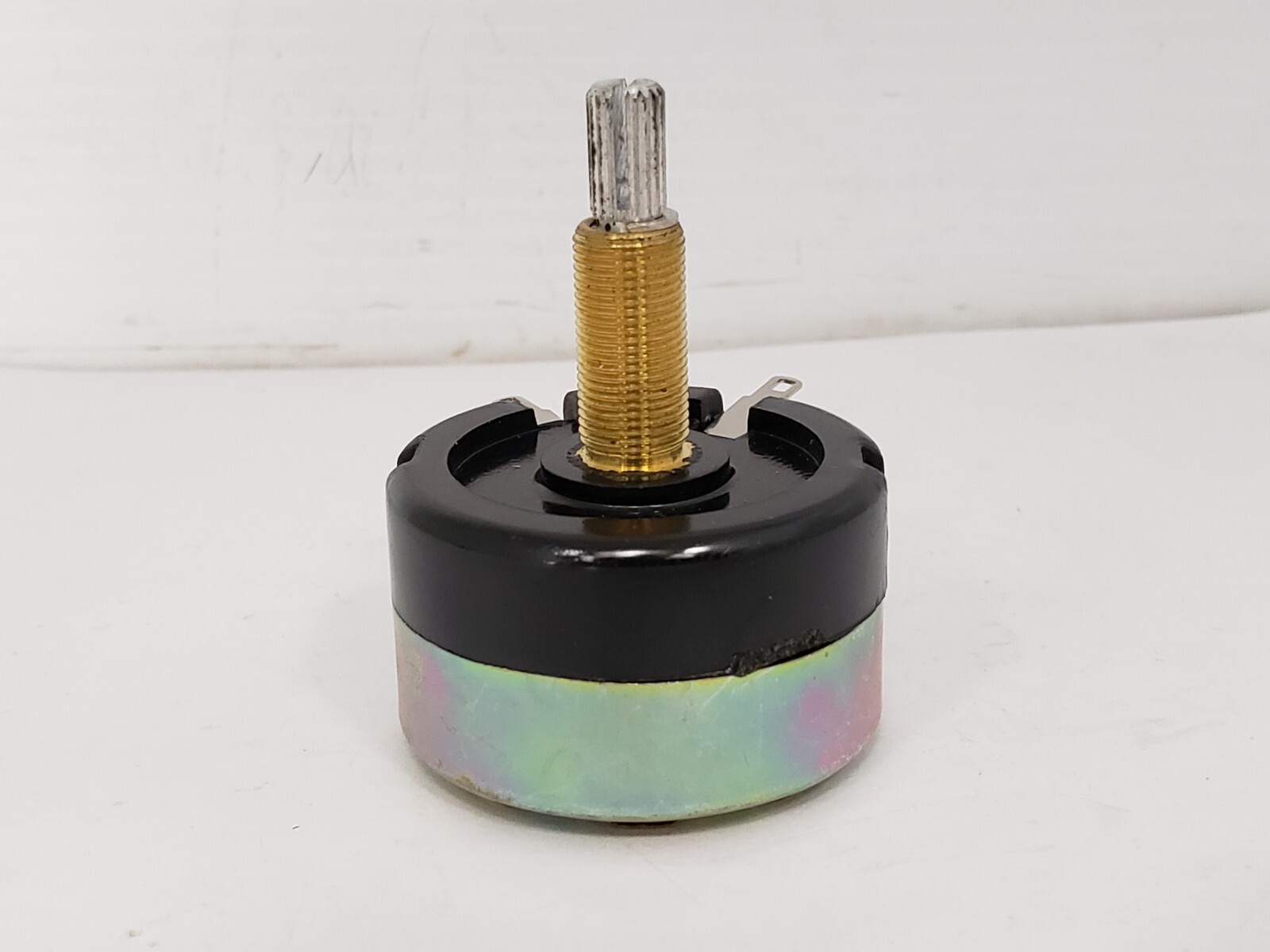 AUDIO LEVEL KNOB POTENTIOMETER 8 WATT 8 OHMS W/DIAL & VOLUME PLATE NNB