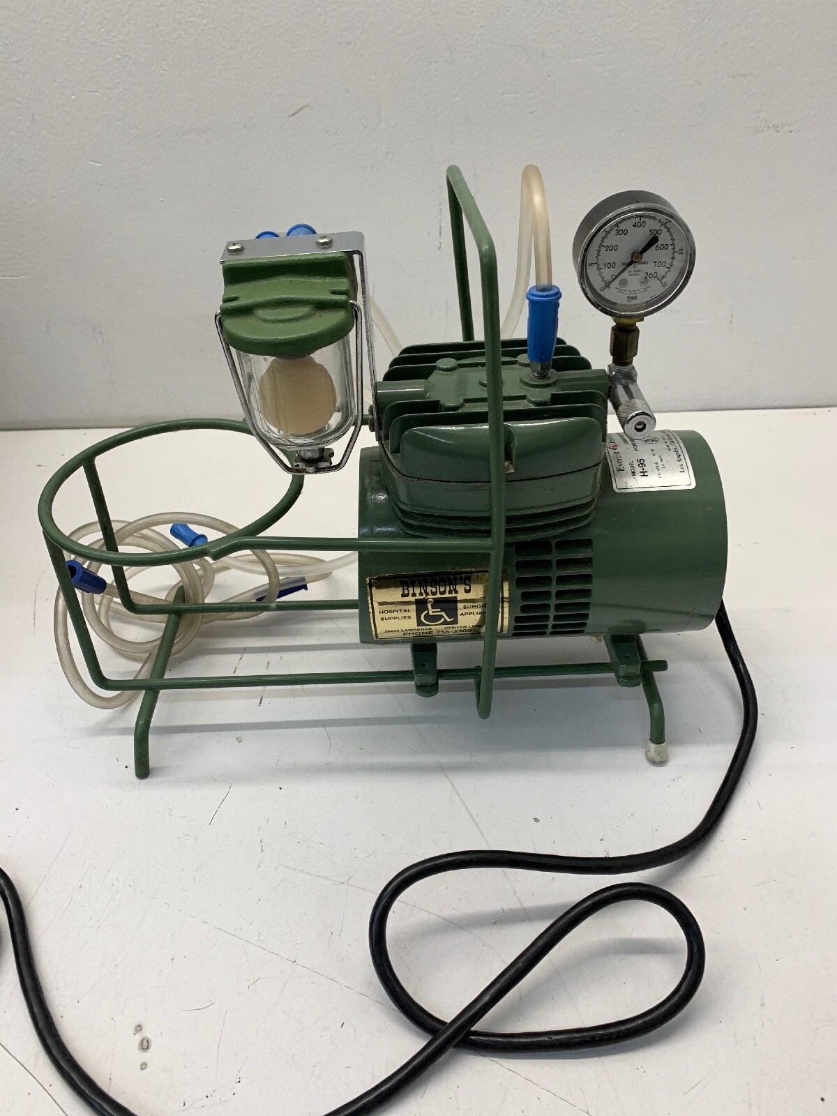 Everest & Jennings H-95 Lightweight Portable Aspirator