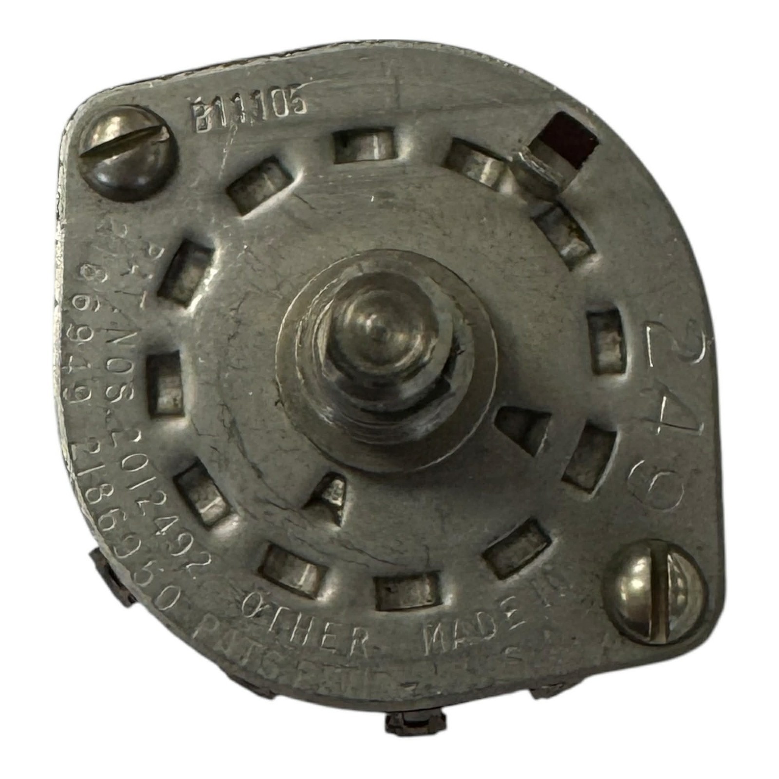 B11105-249 Rotary Switch 1 Gang 2 Section 3 Position Per Section