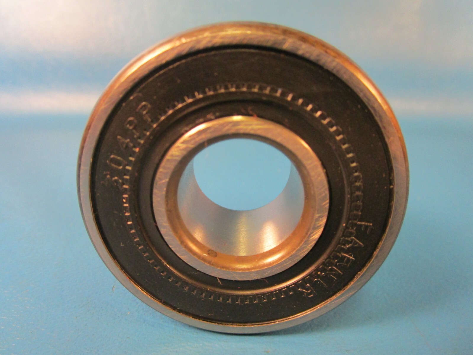 Fafnir W304PP Single Row Radial Bearing, 20mm ID x 52mm OD x 0.875″ W, Dbl Seals