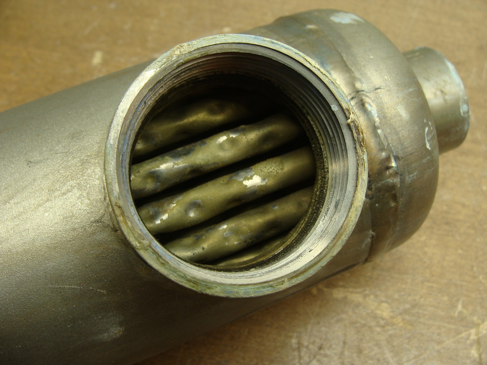 AB TITANIUM SHELL & TUBE HEAT EXCHANGER SP-155T-S 155,000 BTU/HR