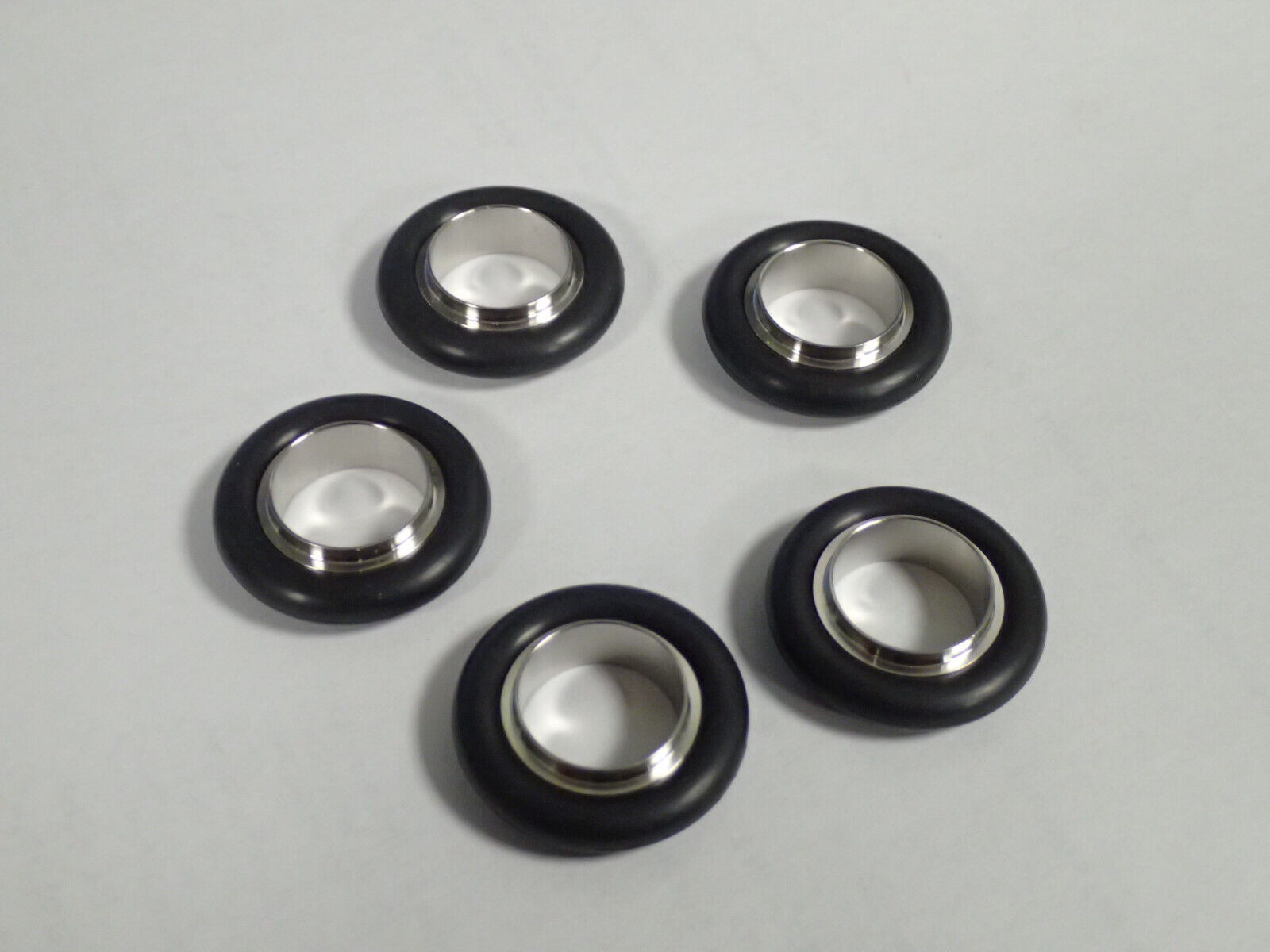 ADAPTIVE CENTERING RING VITON O-RING NW10- NW16 LOT OF 5 UHV NEW OPEN BOX