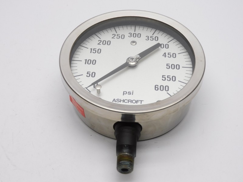 ASHCROFT 451009A02L-600# 0-600PSI NSMP