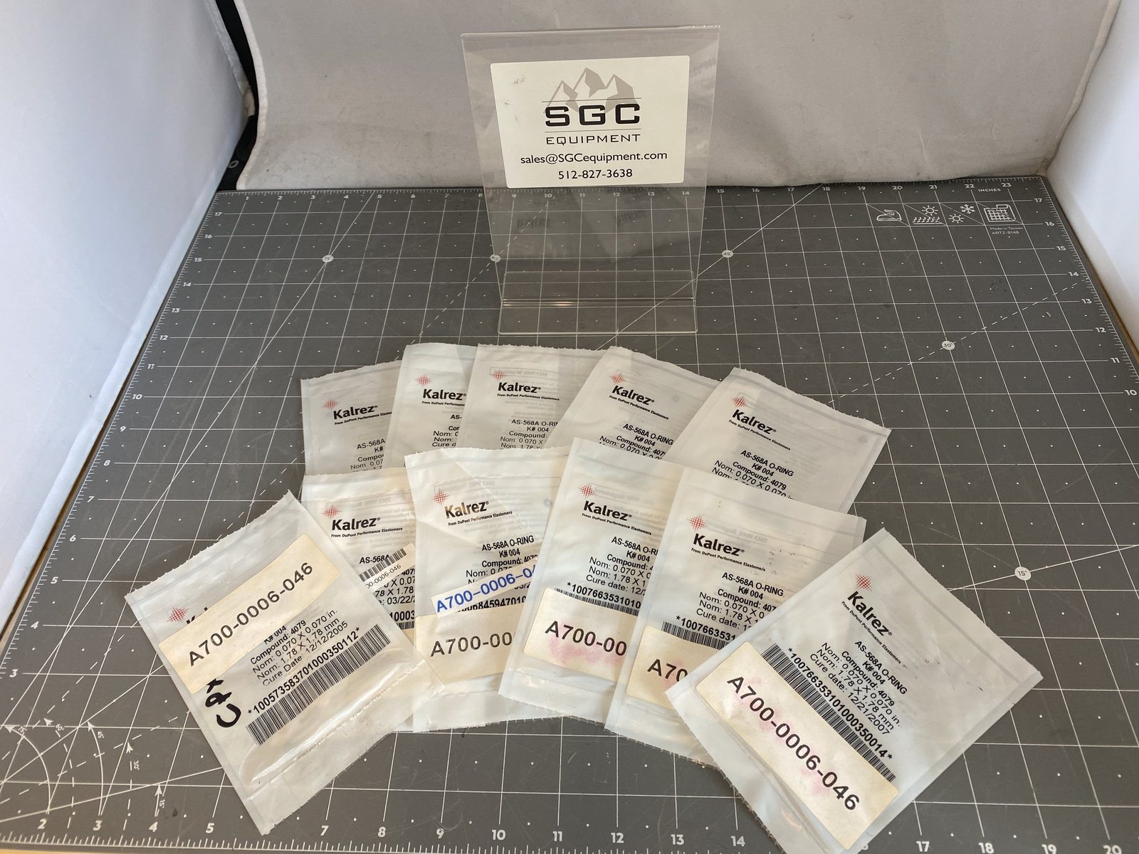 Kalrez AS-568A O-Ring PN: K# 004