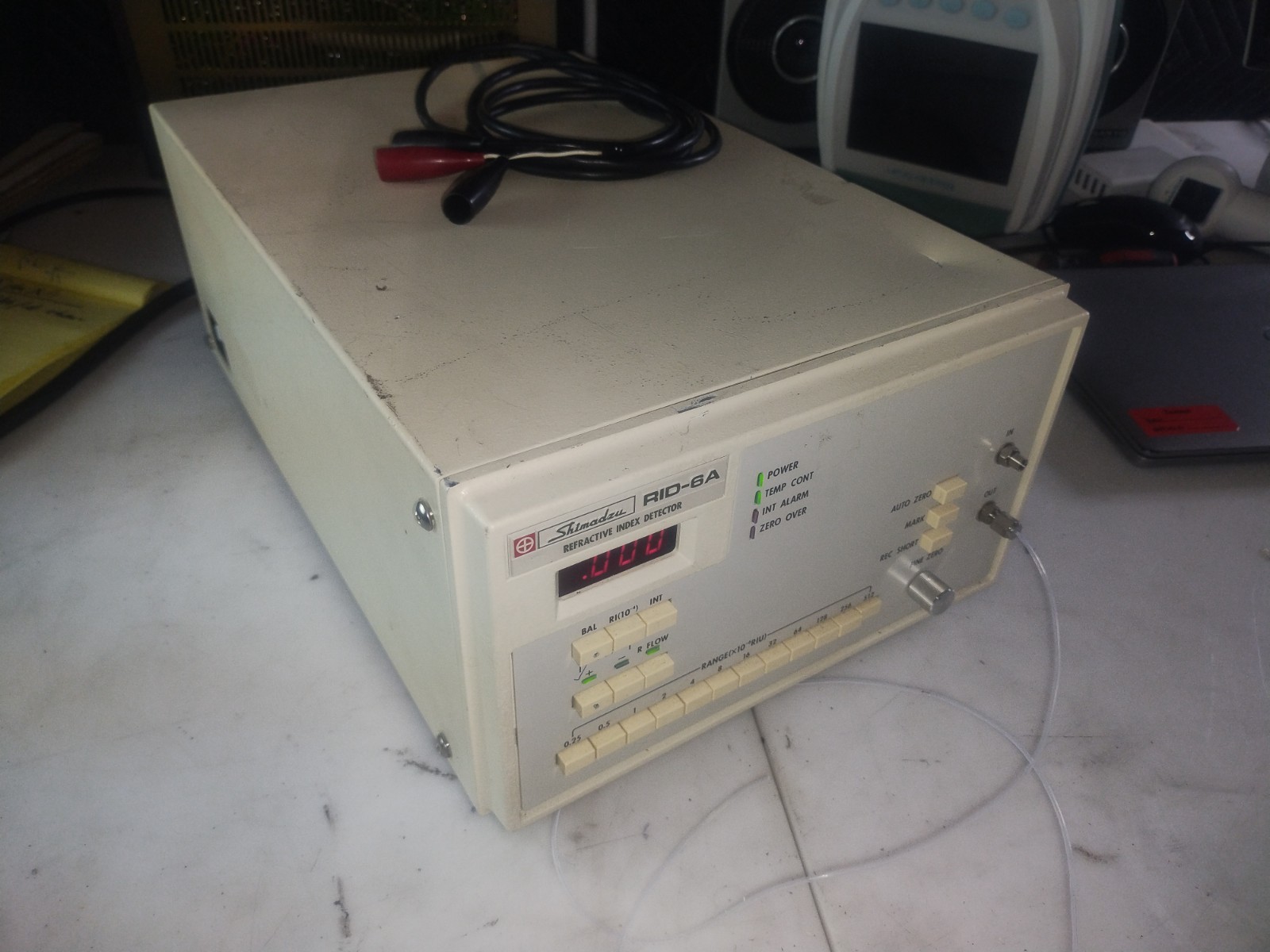Shimadzu RID-6A Refractive Index Detector Used. Works
