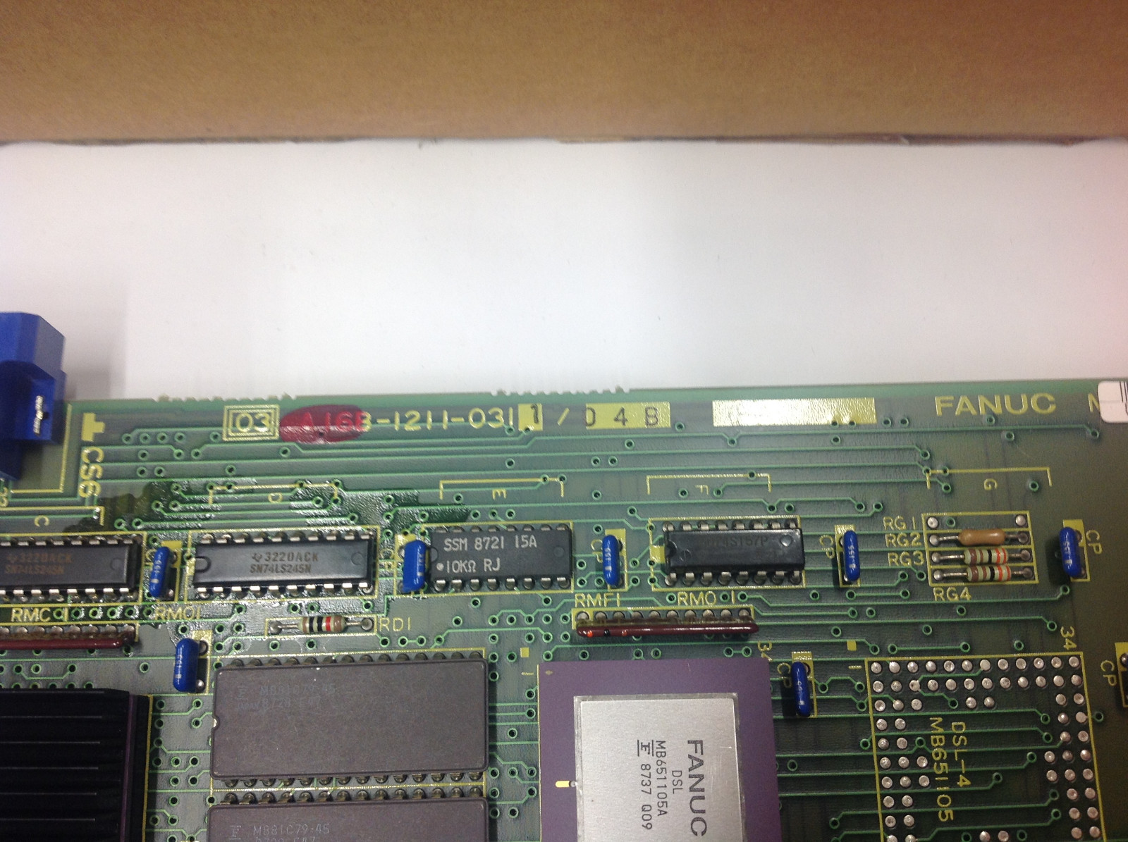 GE FANUC A16B-1211-0311 04B 3RD Axis Control Board N470526.