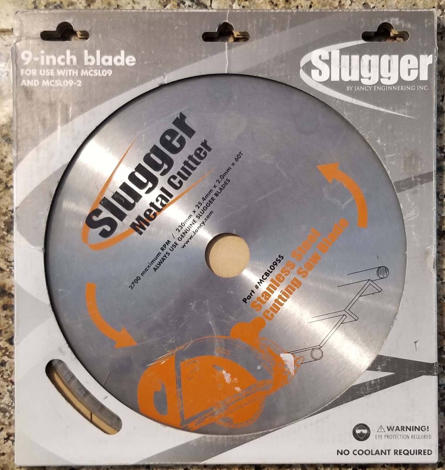 Jancy / Fein Slugger MCBL09-SS MCBL09SS 9″ Metal Cutting Circular Saw Blade