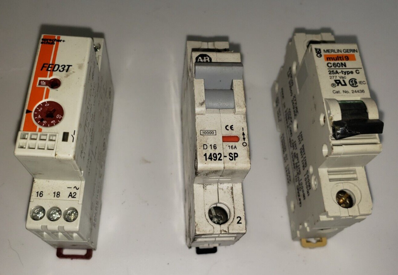 Lot of Assorted Allen Bradley & Other Miscellaneous Industrial Control Equipment