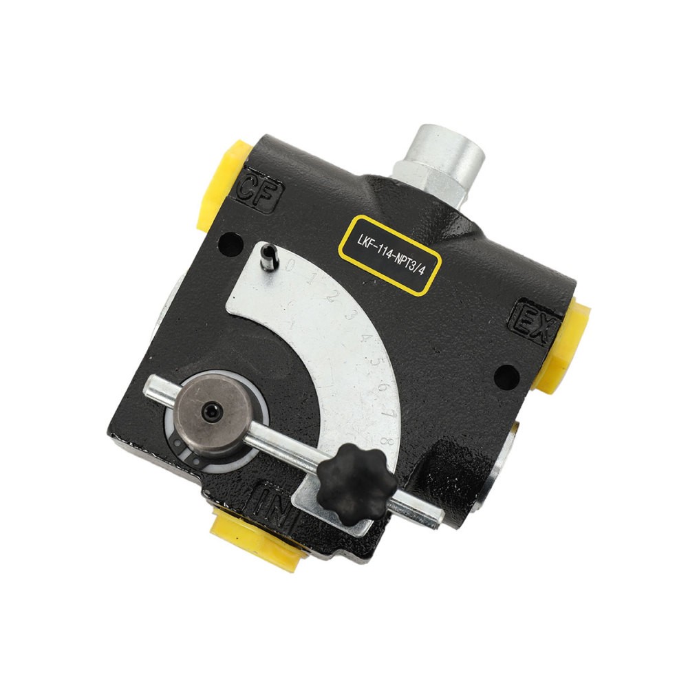 Hydraulic Adjustable Variable Flow Control Valve 3/4-inch NPT Port 0-30 gpm
