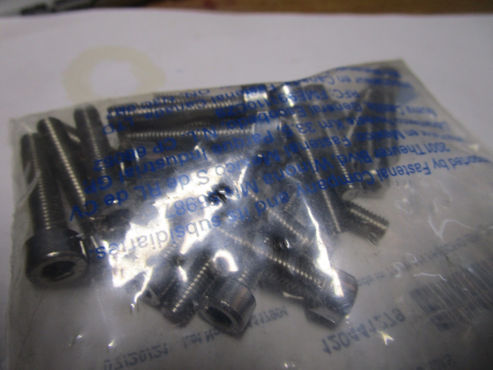 M5-0.8 x 25mm L 4mm Hex A2-70 Plain Stainless Steel Socket Head Cap Screw QTY 25