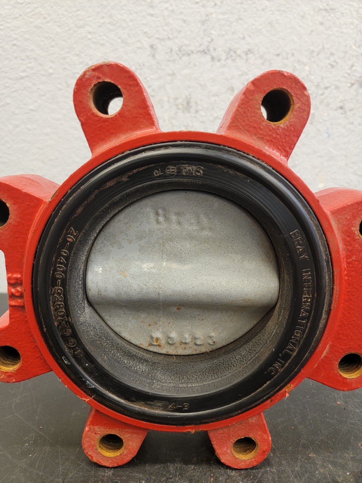 BRAY 4″ BUTTERFLY VALVE SERIES 31 Used A6