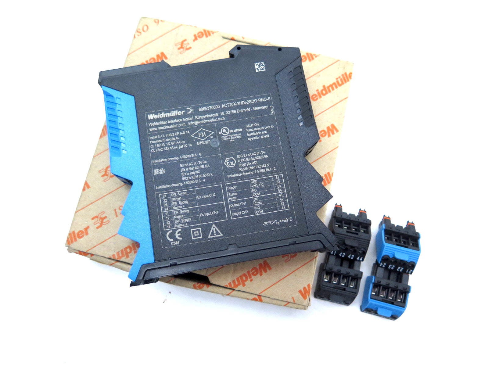 Weidmuller ACT20X-2HDI-2SDO-RNO-S Signal Isolating Converter