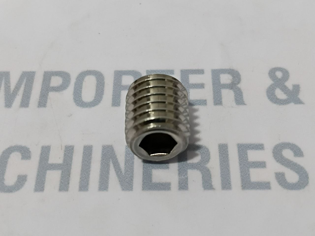 TeamTec 3291 Set Screw M10x12 445.325.01.005 (Lot of 2 pcs)