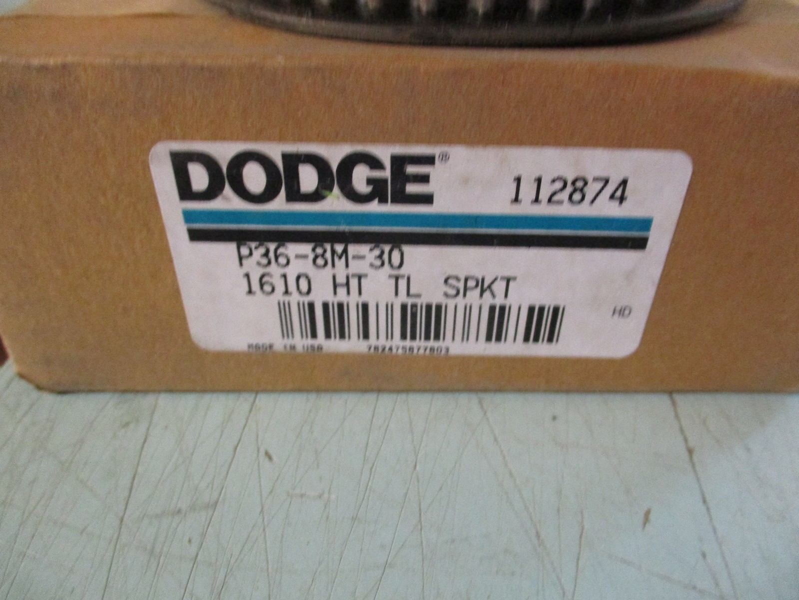 NEW DODGE P36-8M-30 HIGH 1610 HT TL TORQUE TAPER LOCK SPROCKET 112874 B361