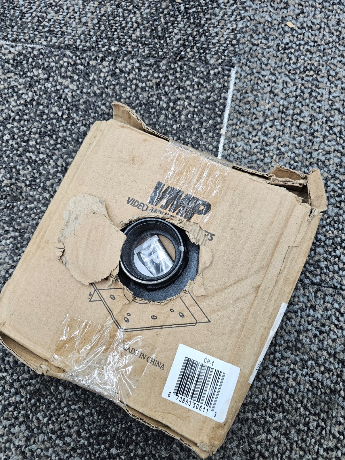 Video Mount Products VMP CP-1 Ceiling Plate for Standard 1.5″ NPT Pipe