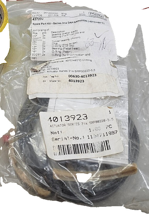 Pfeiffer 251440/000 43723v Spare Part Set Series 31a DAP-SRP00220 Bearings/Oring