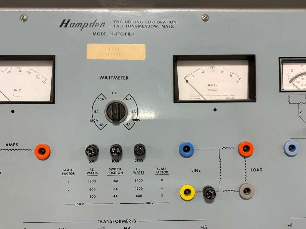 Hampden Transformer Learning Training Center Model H-TTC-PIL-1