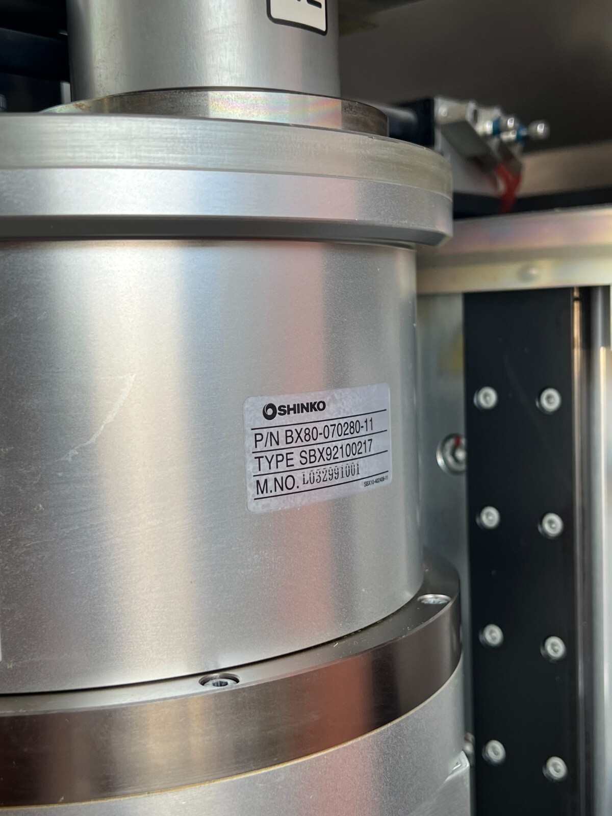 SHINKO ROBOT WAFER TRANSFER P/N BX80-070280-11 TYPE SBX92100217 – BX80-070281-11