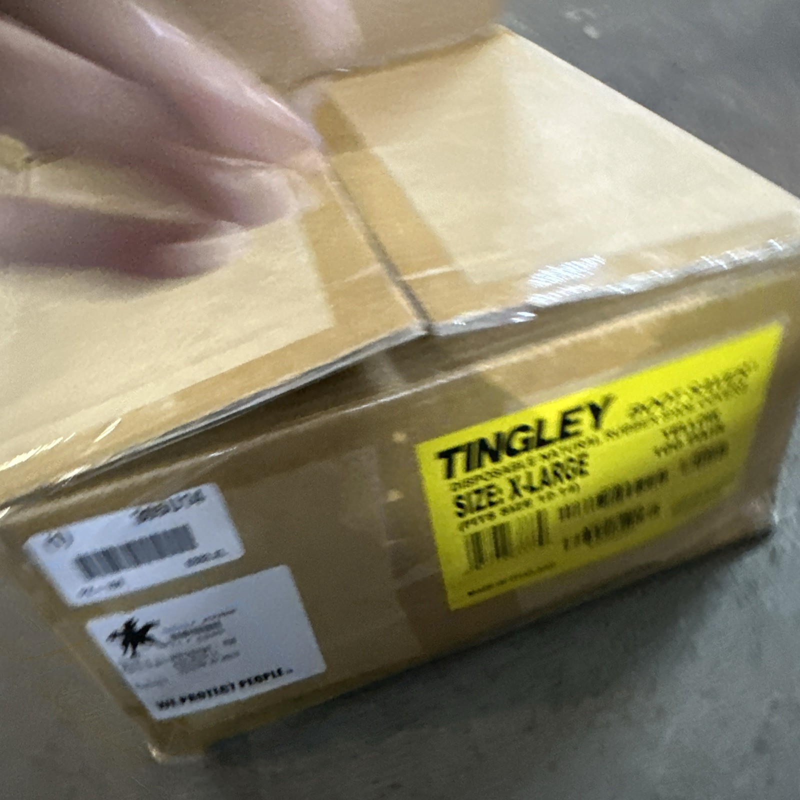 Tingley 6333 Disposable Shoe Cover, Natural Rubber Latex, Yellow, Sz 12-14