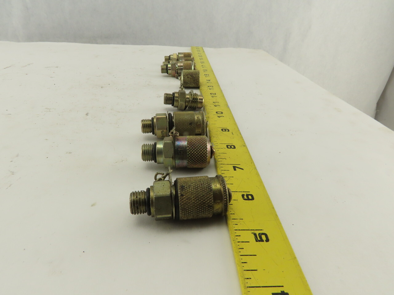 EMA3/7/16-20UNF Diagnostic Fitting Test Point Port W/Cap Lot of 7