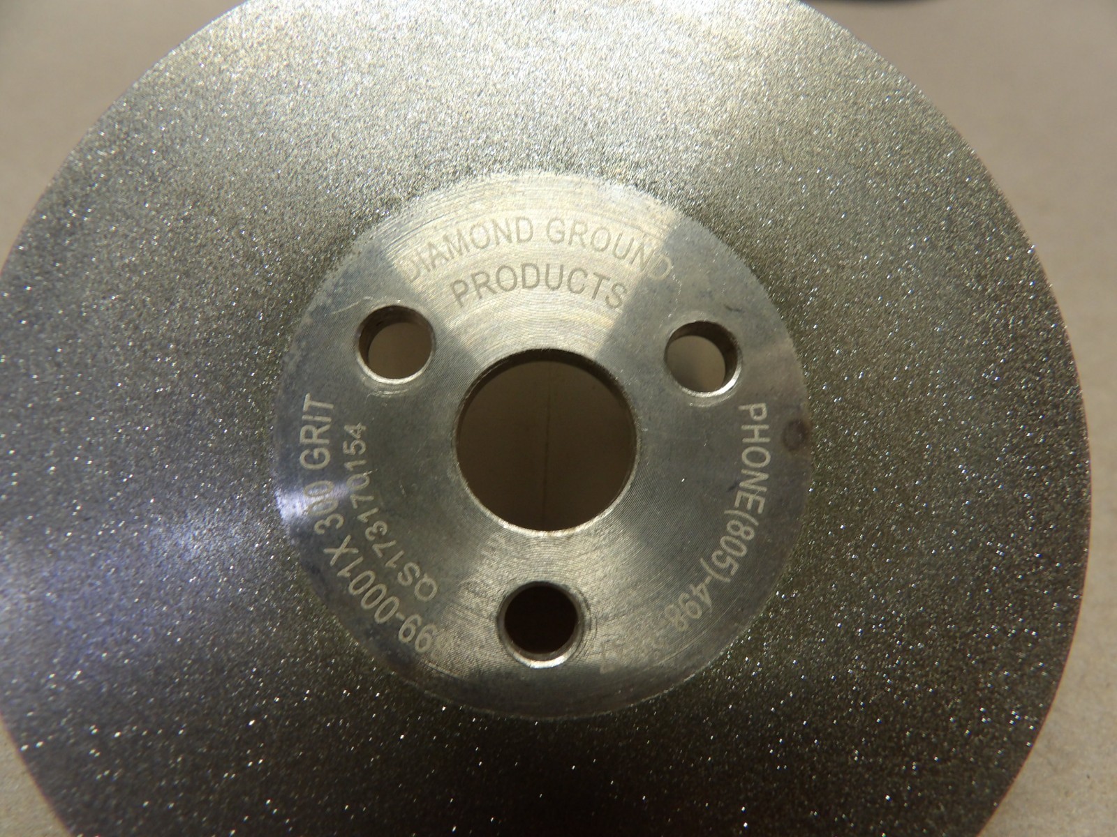 699-0001X 300G DOUBLE SIDED DIAMOND WHEEL FOR PIRANHA II & DGP GRINDERS