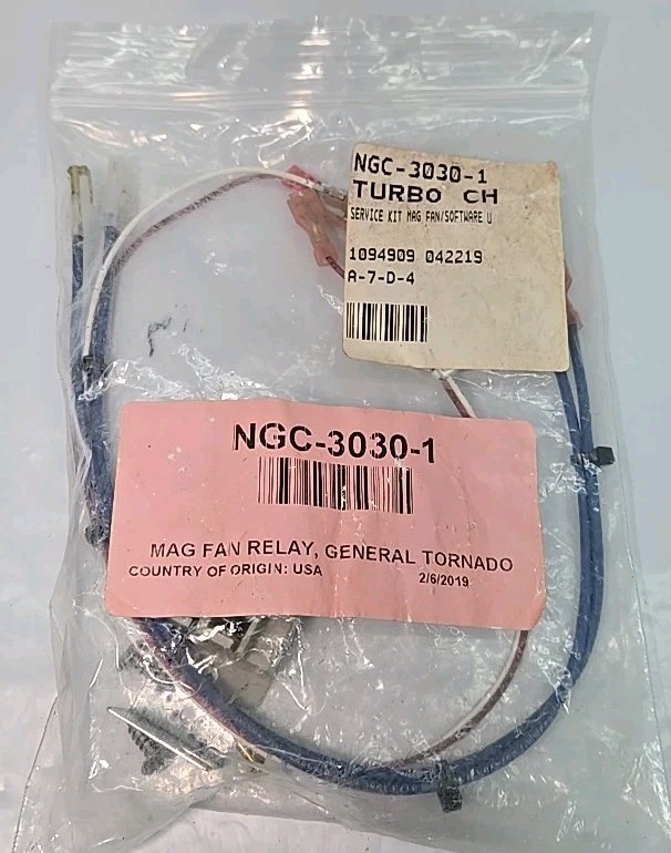 Turbochef NGC-3030-1 FAN RELAY SOFTWARE UPDATE