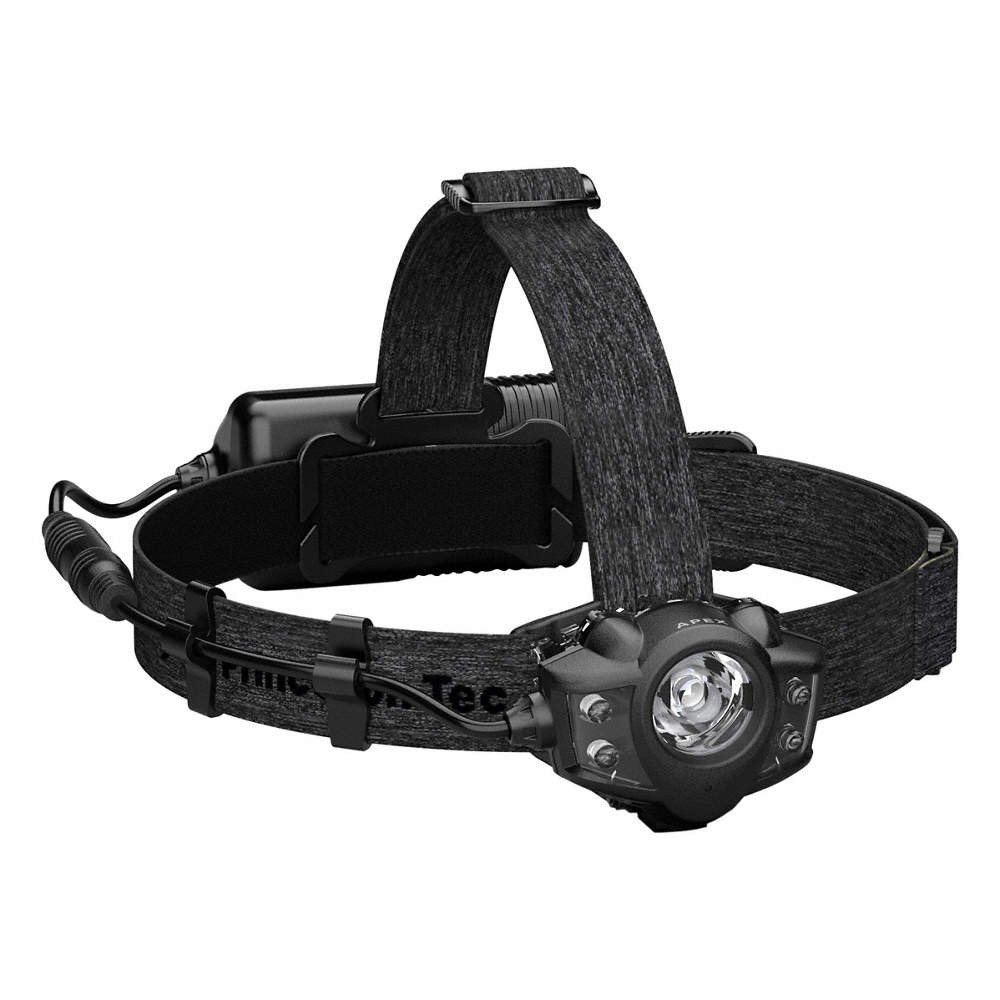 PRINCETON TEC APX20-RC-BK Headlamp,Plastic,Black,550lm 24M997
