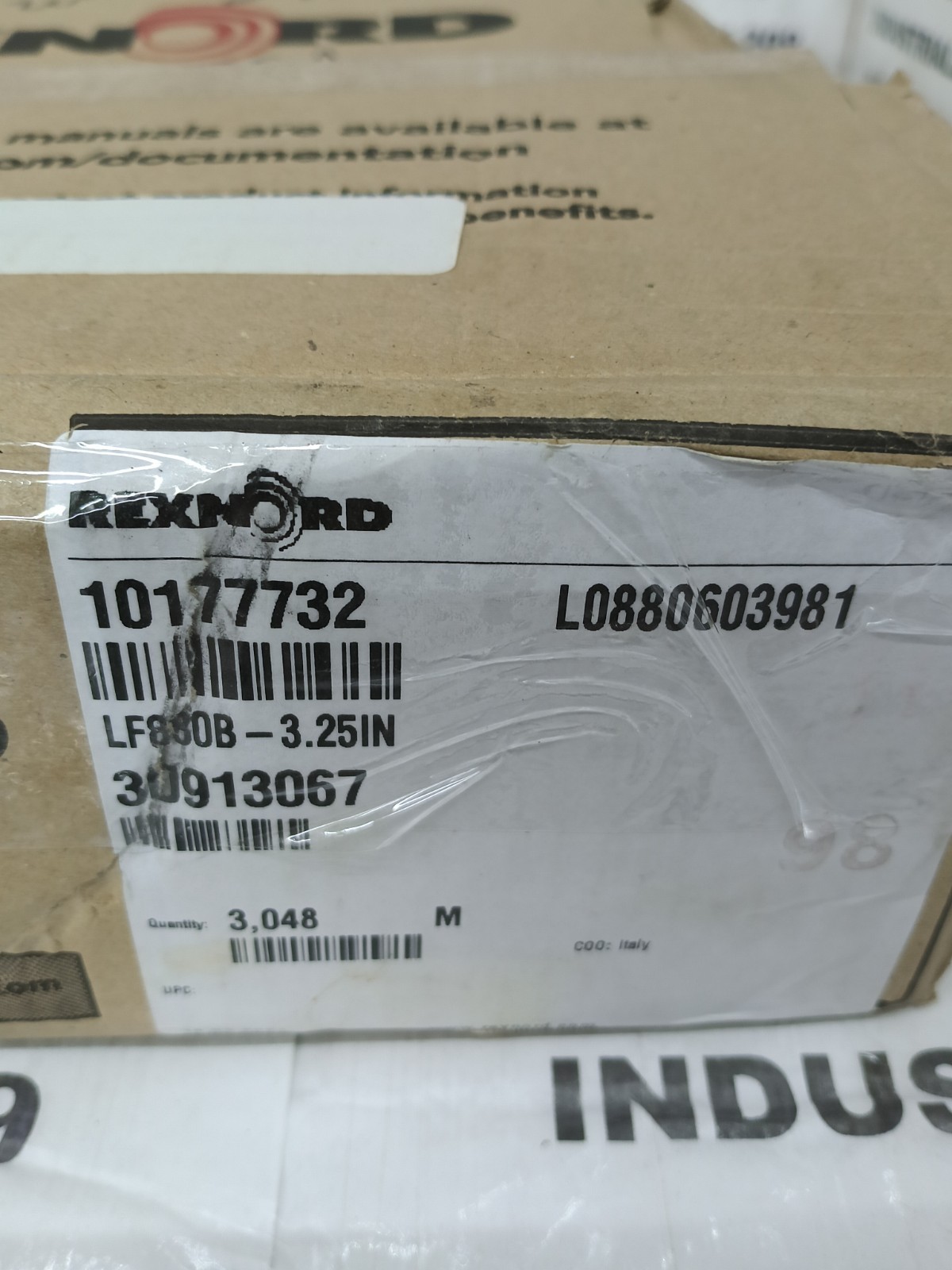 REXNORD CHAIN LF880B-3.25IN 3U913067