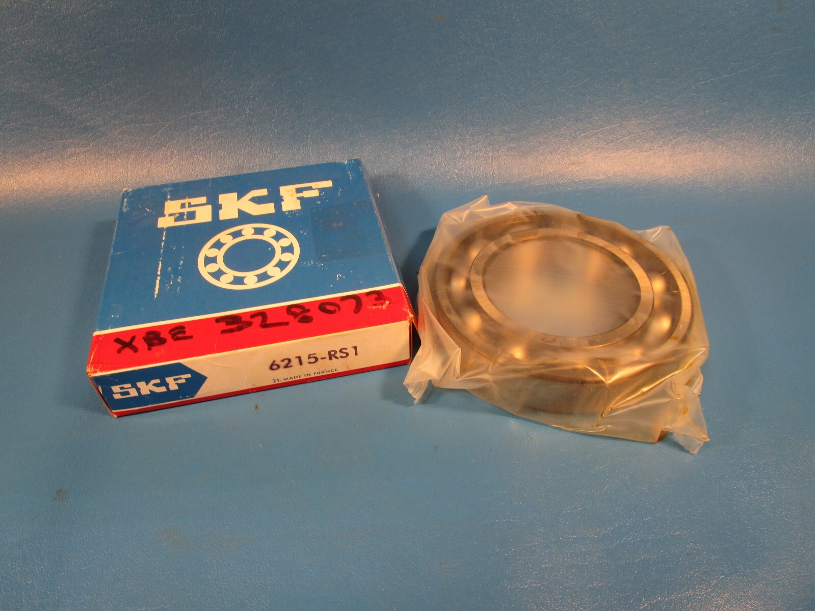 SKF 6215 RS1 Deep Groove, Single Row Ball Bearing; 75MM Bore, 130MM OD, 25MM