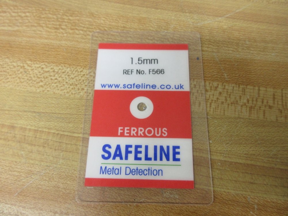 Mettler Toledo TC10150FE Safeline Metal Detection Test Card TC1 1.5MM FE