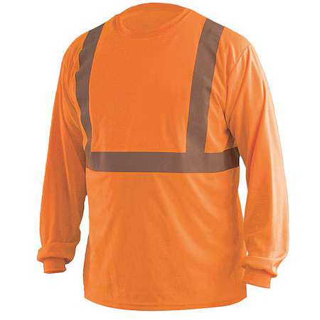 Occunomix Lux-Lset2b-Om Unisex Long Sleeve T-Shirt, Polyester, Pullover,