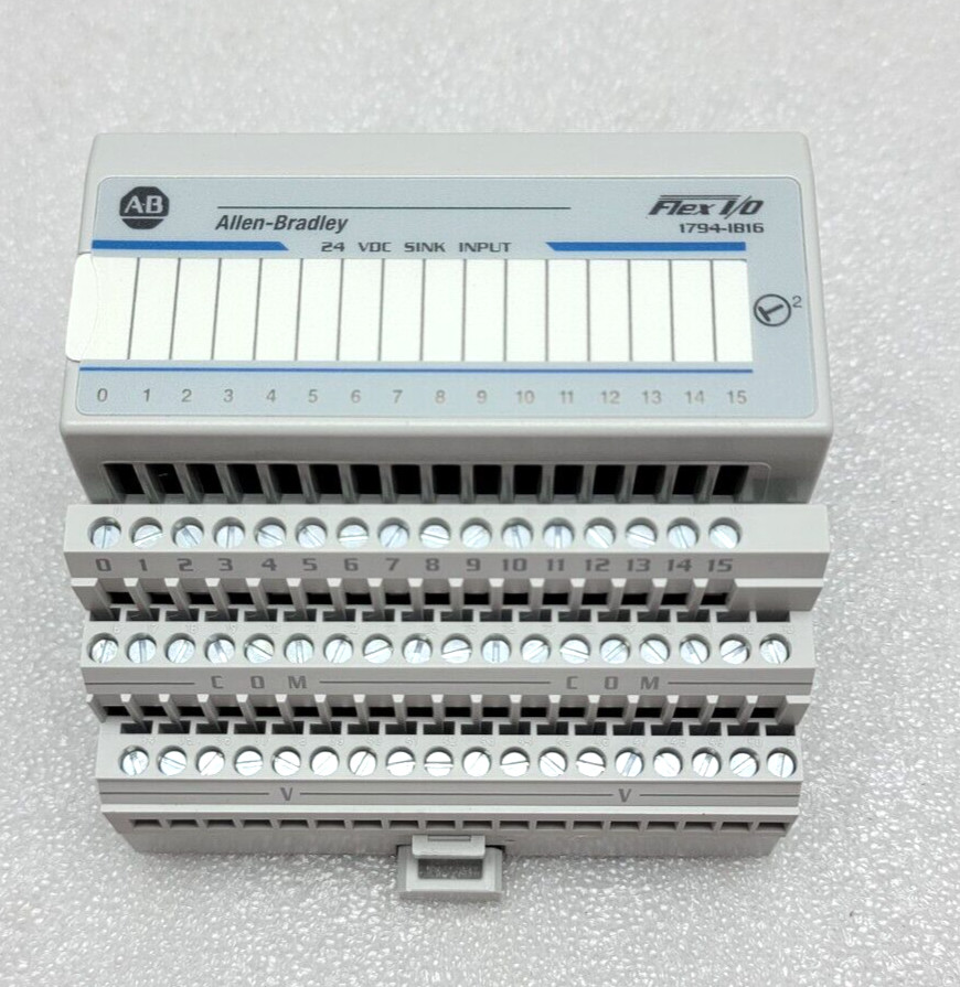 NEW ALLEN BRADLEY 1794-IB16 DIGITAL FLEX I/O INPUT MODULE WITH TB3 BASE