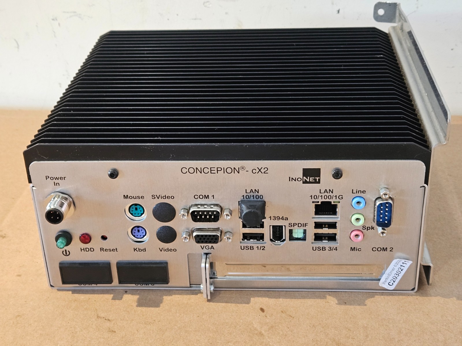 InoNet Concepion-Cx2 M3701CAW Industrial PC 6–32V DC Windows XP Pro Embedded