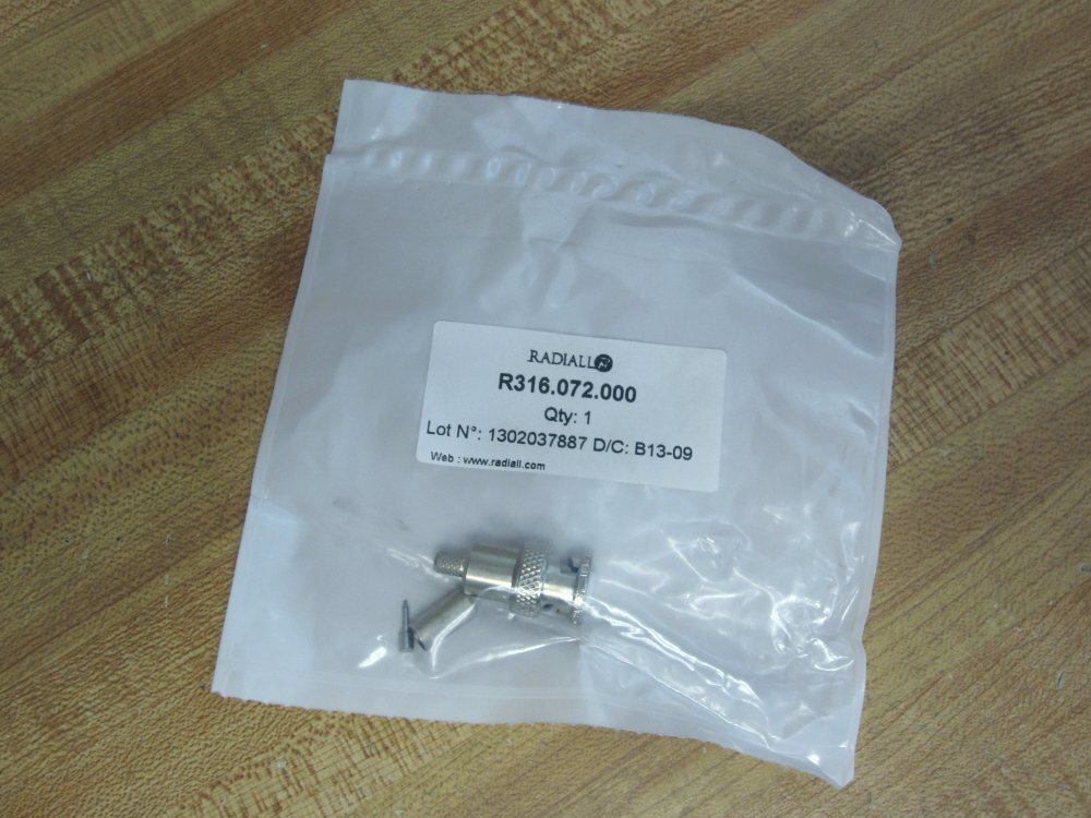Mouser R316072000 Coaxial Connector (Pack of 3)